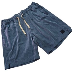 V46 Land & Sea Swim Drawstring Blue Trunks Shorts High Performance Size XL